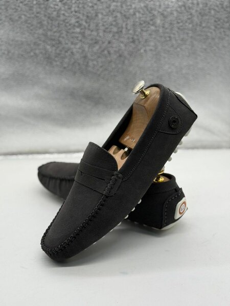 Mocassins en daim pour hommes