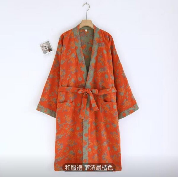 Халаты муслиновые из хлопка