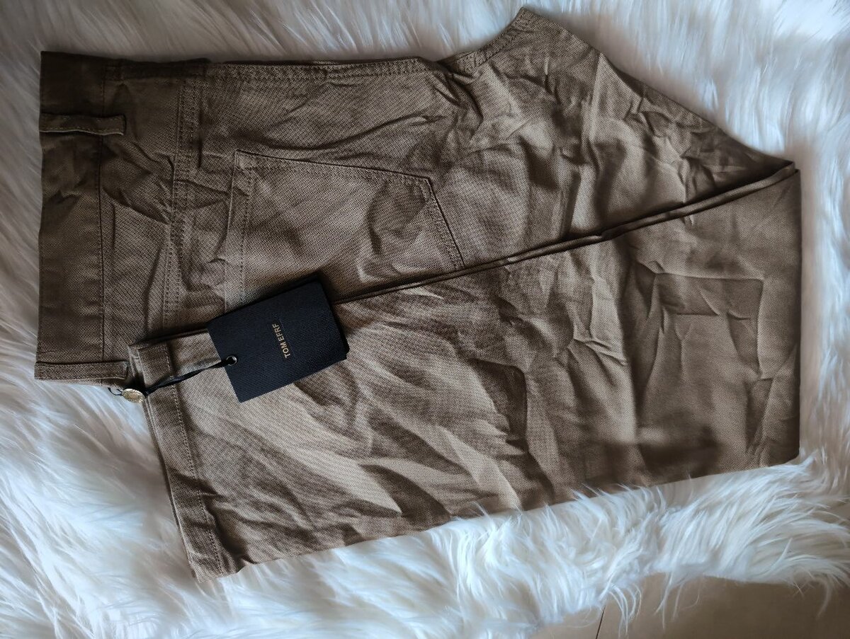 Men's brown khaki trousers