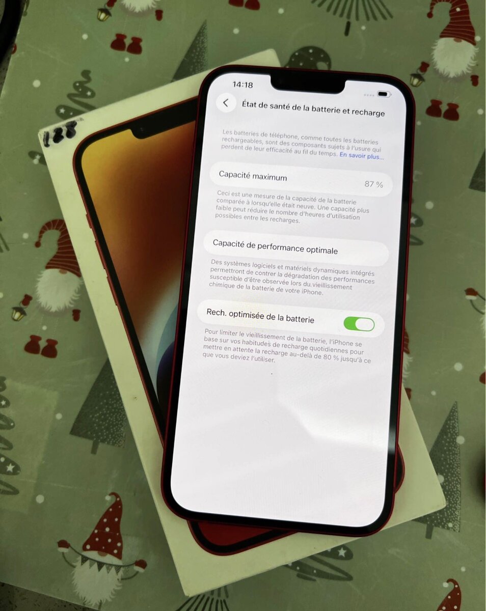 iPhone 14 Plus rouge 128 Go