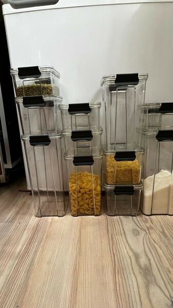 Набор из 11 контейнеров для сыпучих