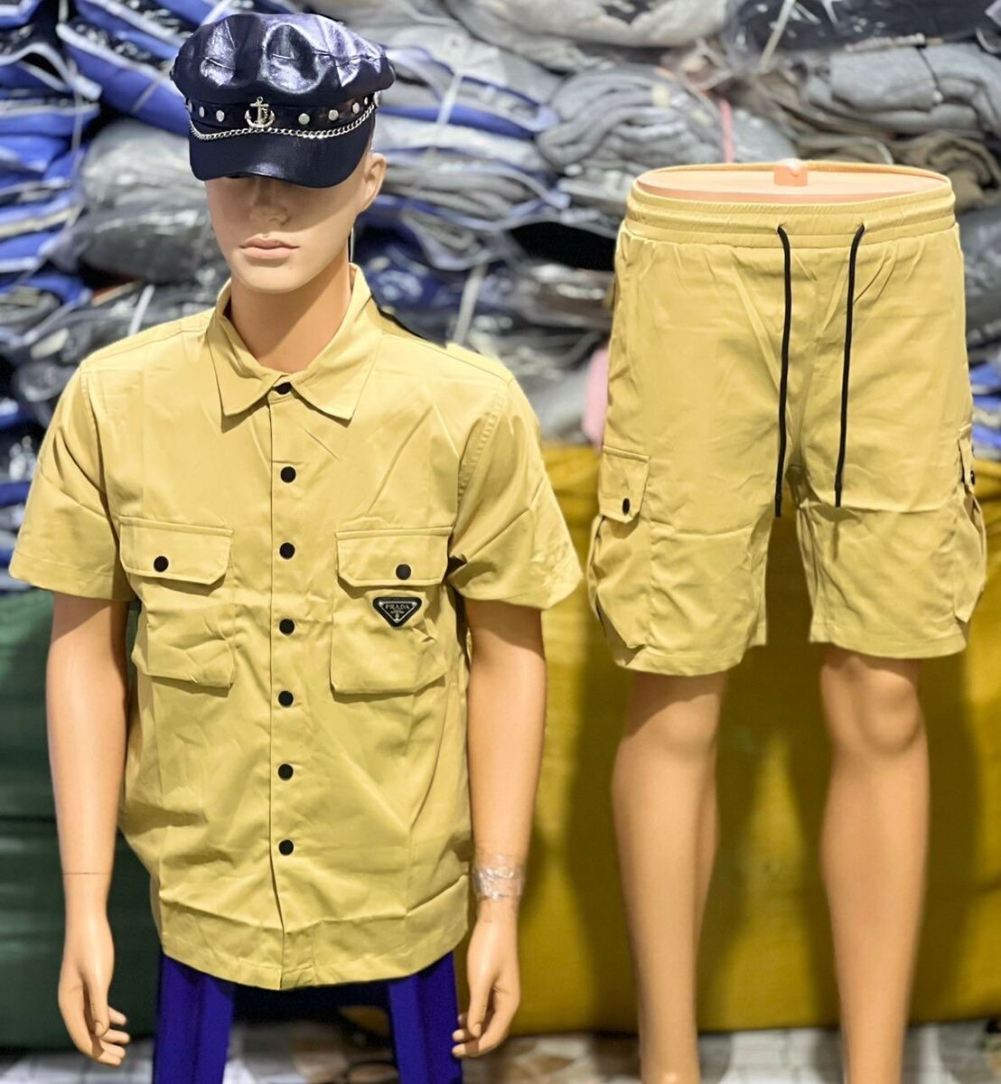 Set chemise et short léger