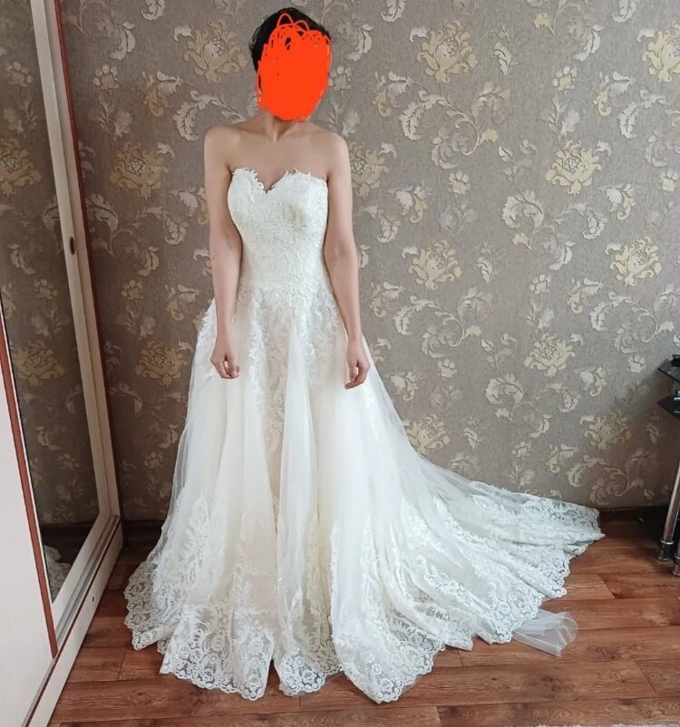 Шикарное свадебное платье