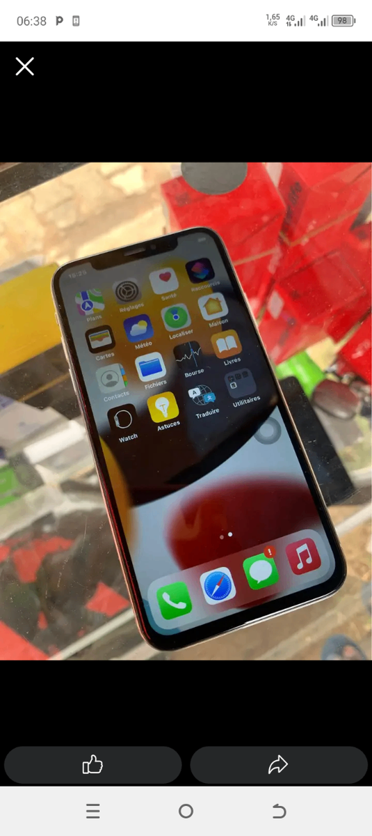 iPhone X 64GB Reconditionné