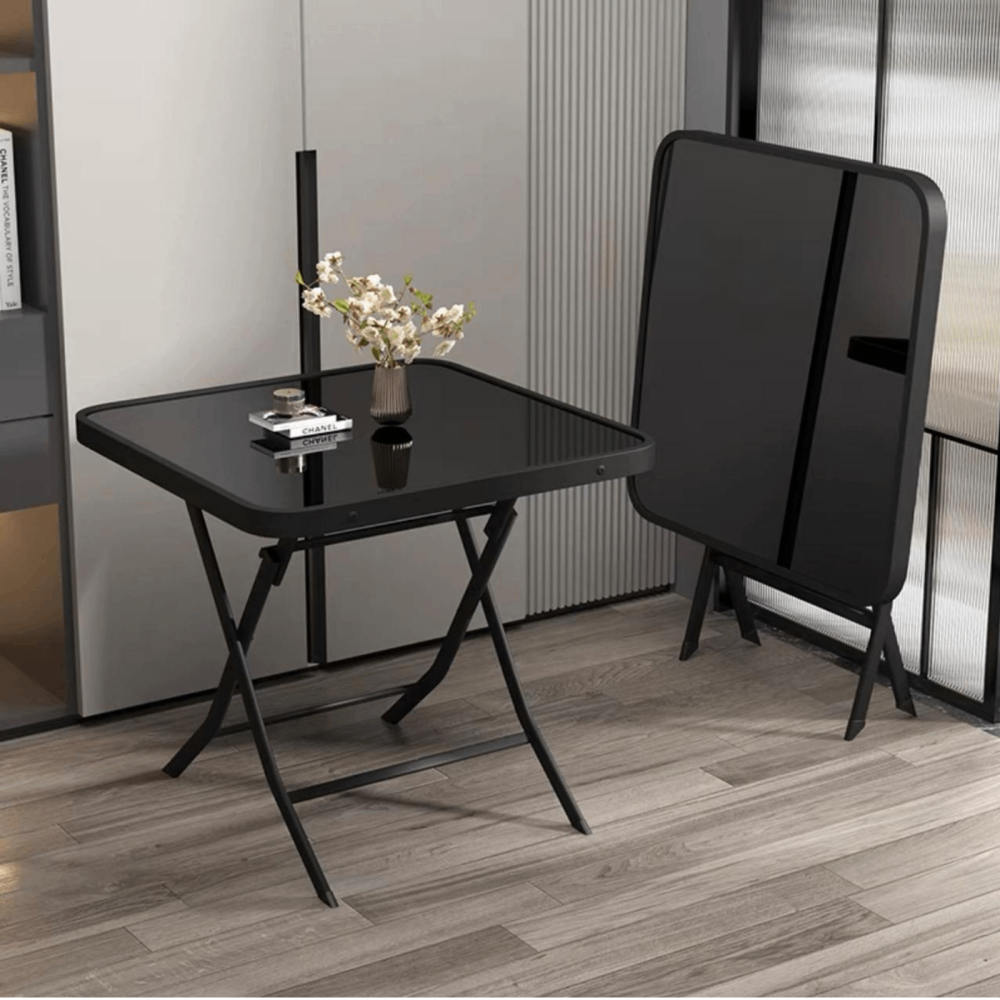 Table Pliable Vitre 60cm/100cm