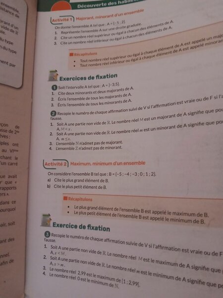 Livre Maths 2e Cycle