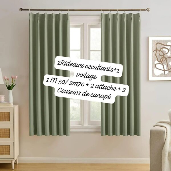 Rideaux occultants élégants