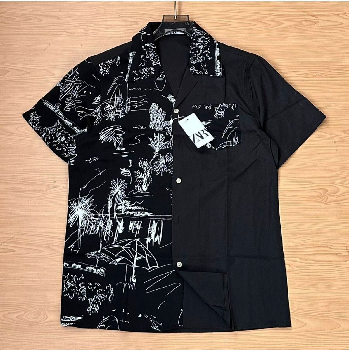 Zara ahort sleeves shirts