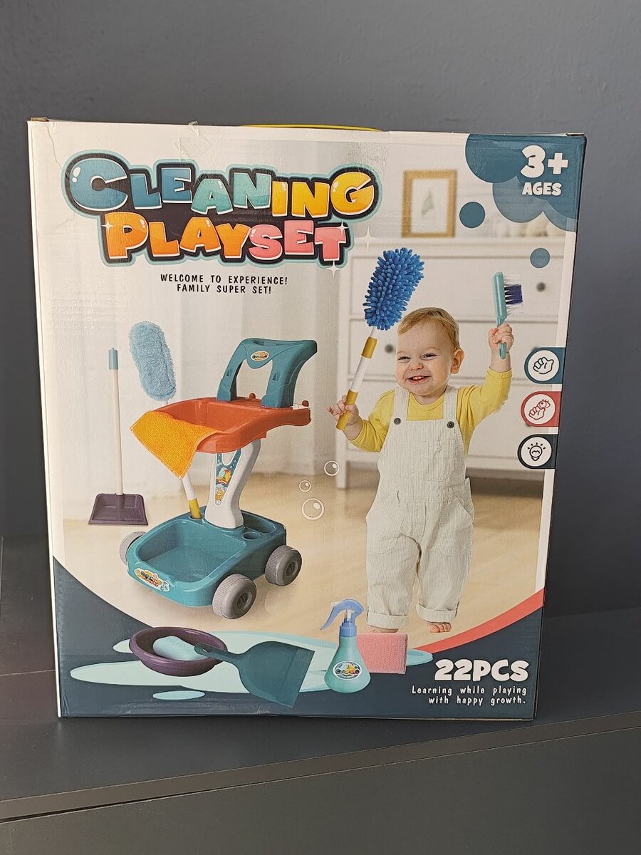 Kids Cleaning Playset for Toddlers