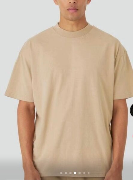 T-shirt oversize homme en coton