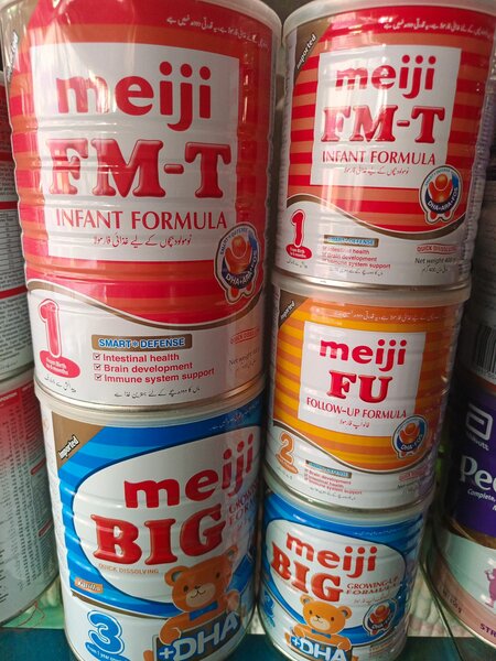 MEIJI baby millk FMT, FU, BIG. 900GM