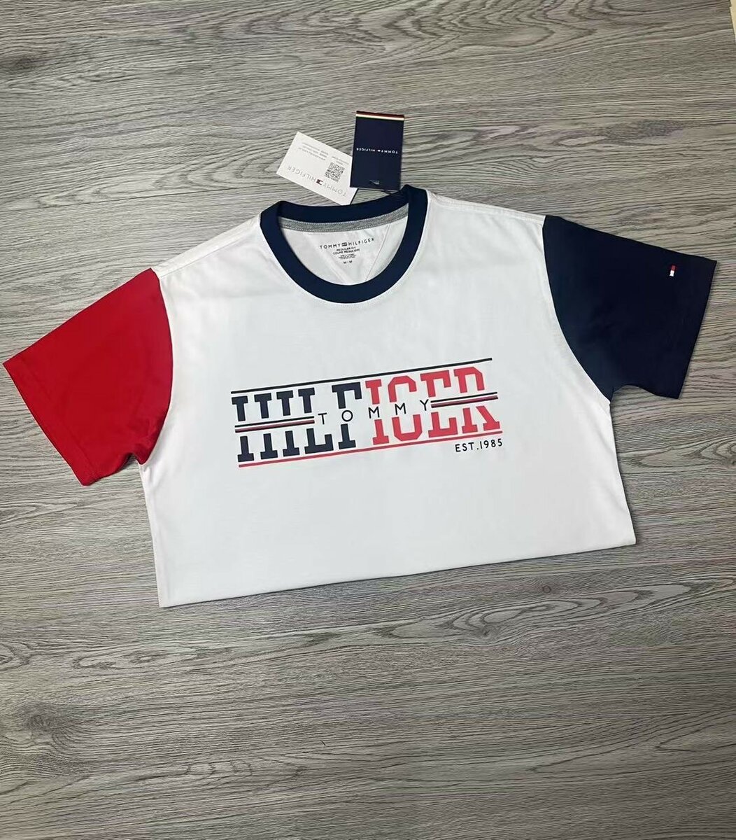 T-Shirt Bicolore Tommy Hilfiger