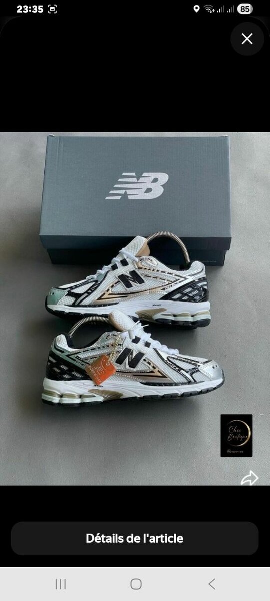 Baskets tendances unisexes