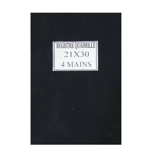 Registre Quadri21x30 4 mains