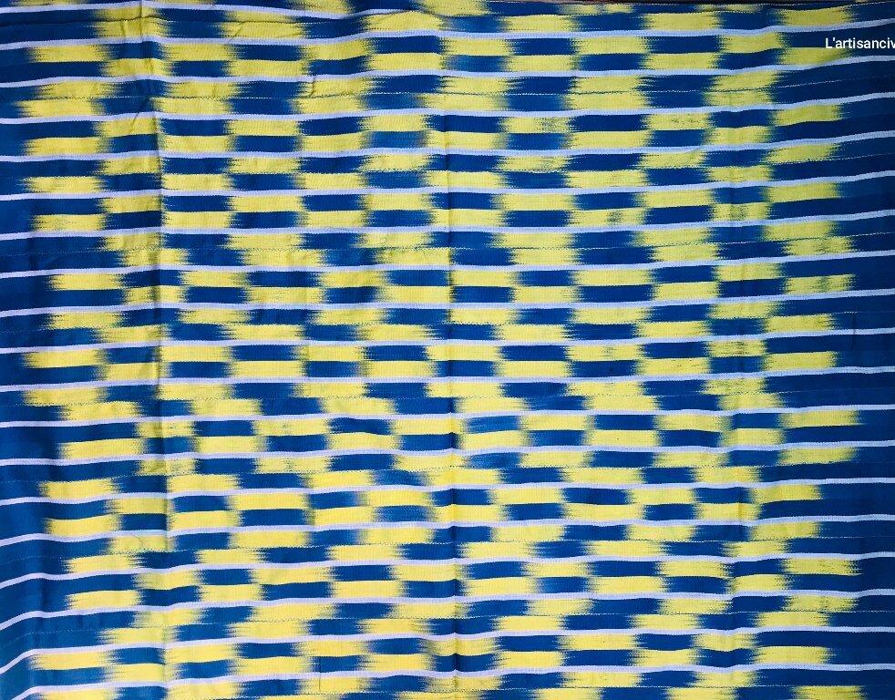 Pagne rayée en coton léger