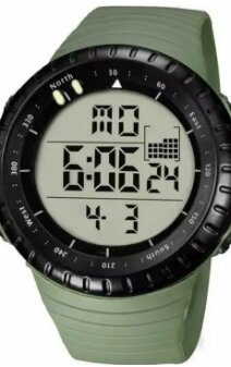 Military Sports Digital Rubber Straps Watch - for Men & boys