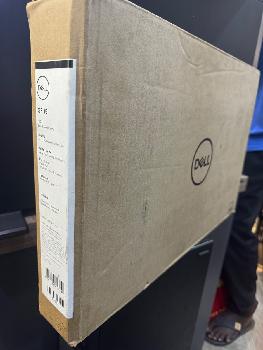 DELL G15 gaming/graphics nvidia RTX 3050 4GB RAM 16GB SSD