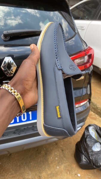 Mocassins en cuir élégants homme