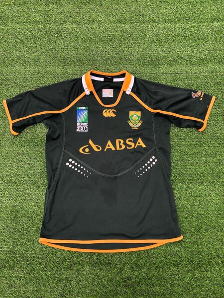 Springboks 2011 Rugby World Cup Home Jersey