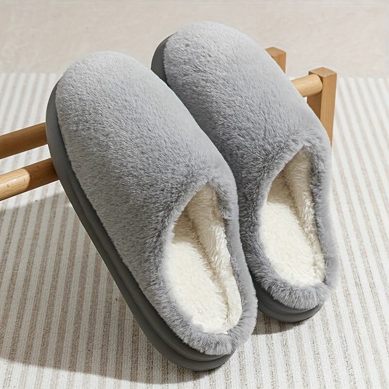 Chaussons Douillets en Peluche