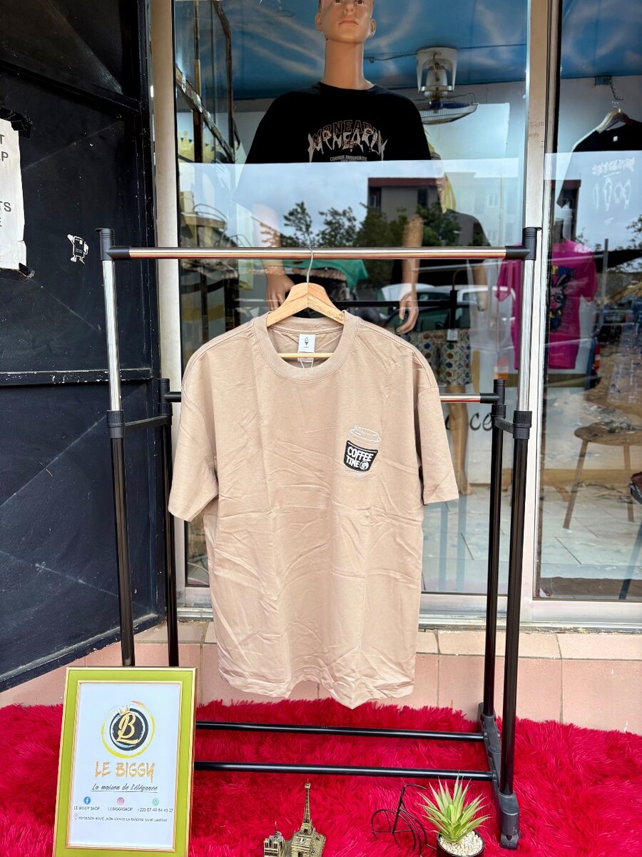 T-shirt unisexe en coton