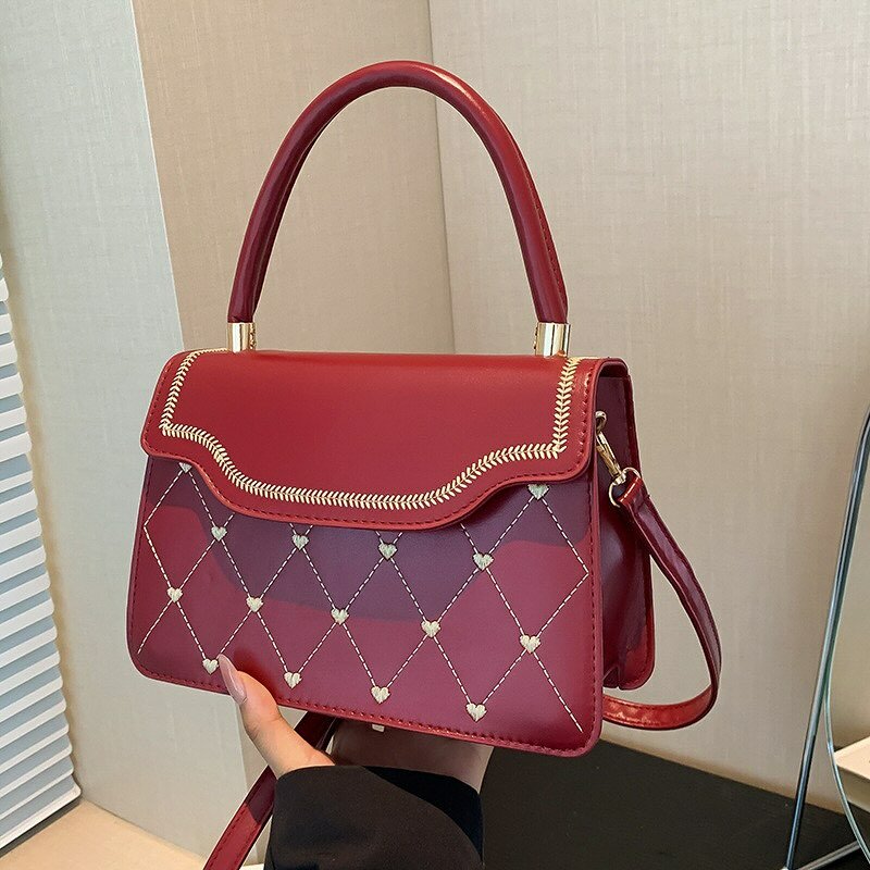 Quality women's bag red