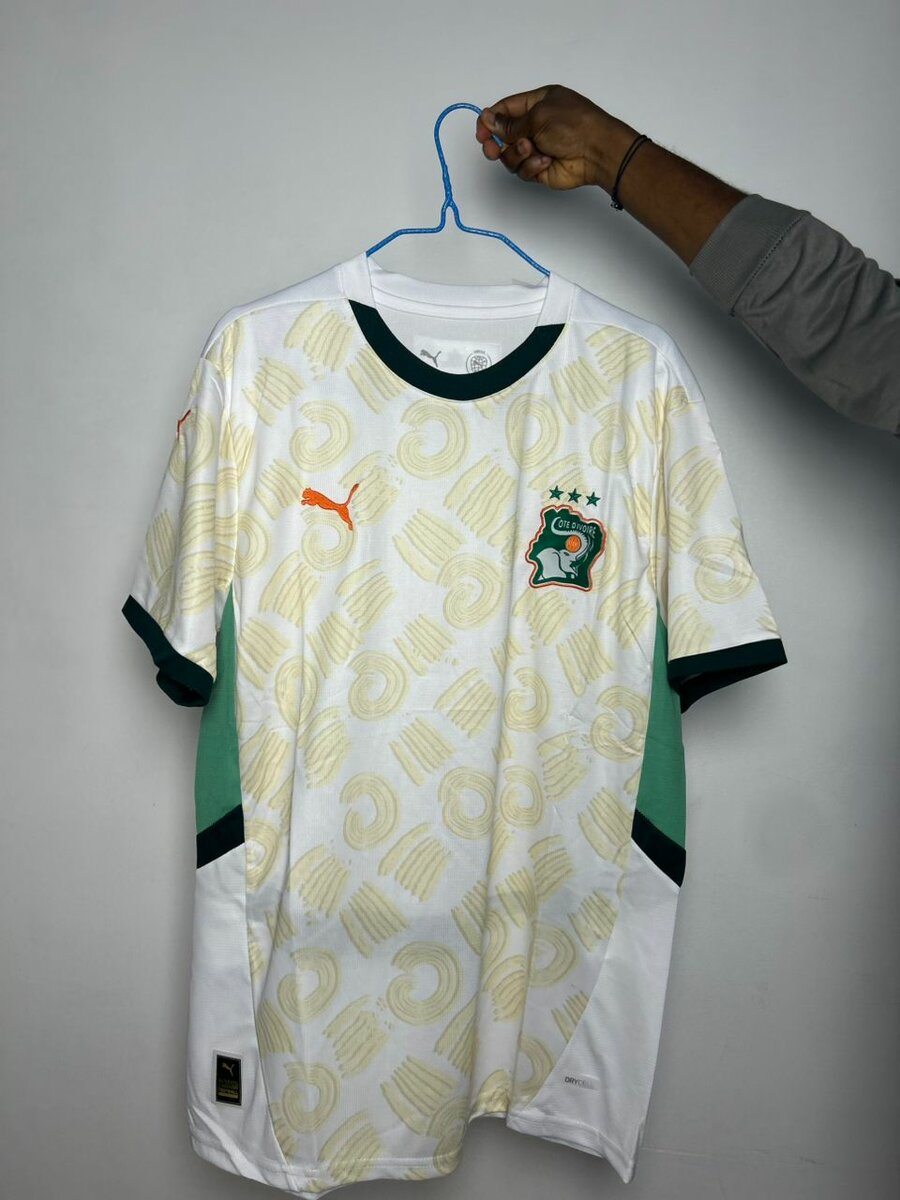Maillot Côte d'Ivoire brodé