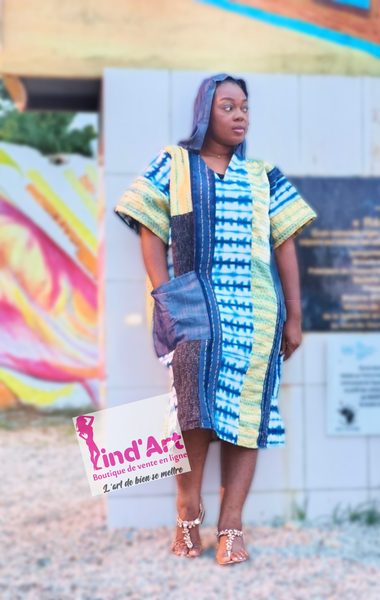 Robe à capuche Nzassa