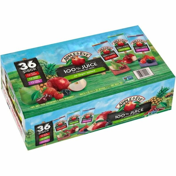 Apple & Eve 100% Juice, 36pcs