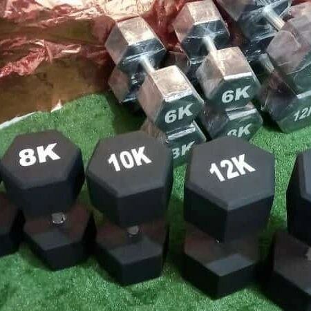 Poids de musculation en béton