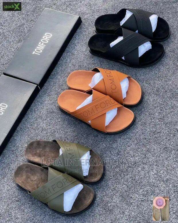 Branded slippers