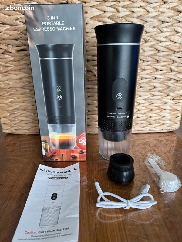 Machine à Espresso Portable 3-en-1