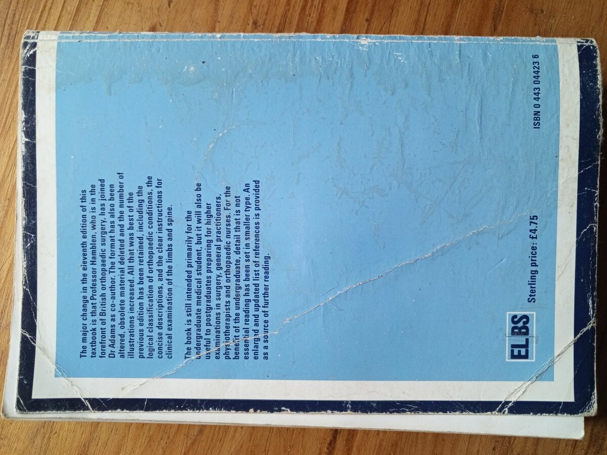 Outline of Orthopaedics