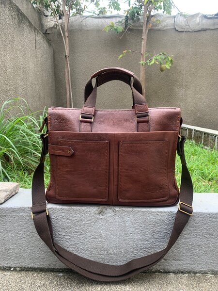 Sac pour ordi en cuir élégant