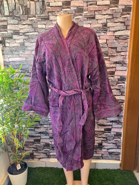 Peignoir doux et confortable