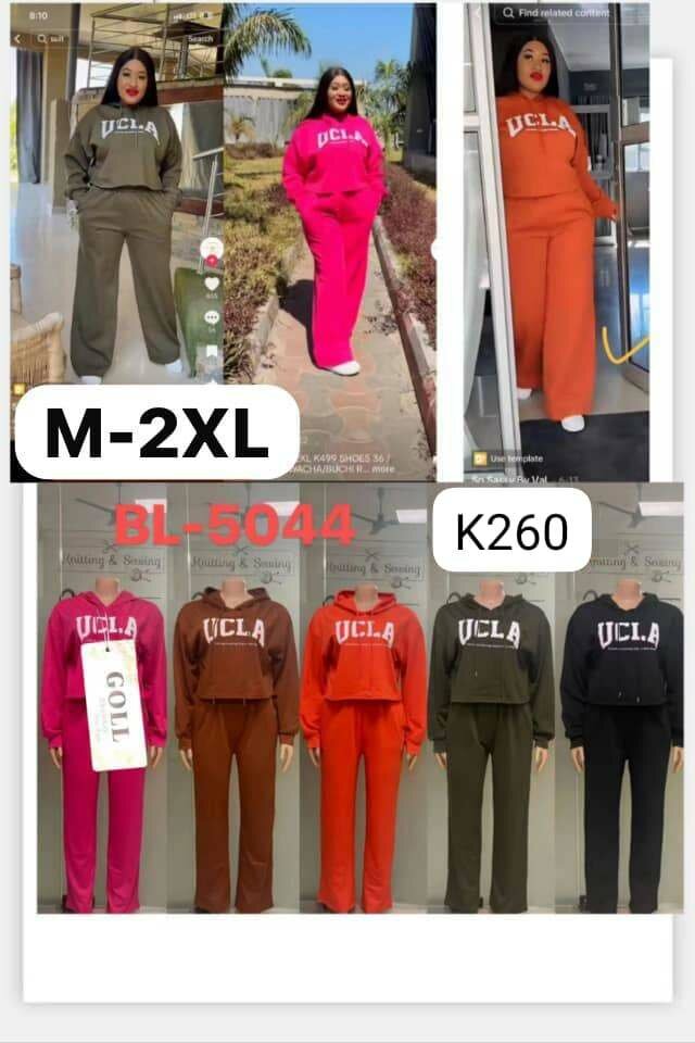 Two piece suits available