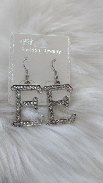 Rhinestone earrings