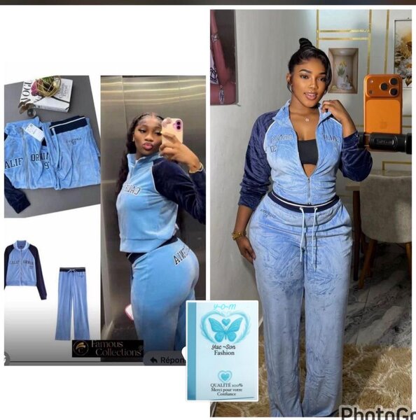 Chic complet glamour