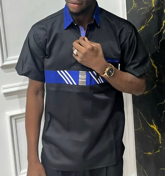 Chemise Homme Élégante Noire