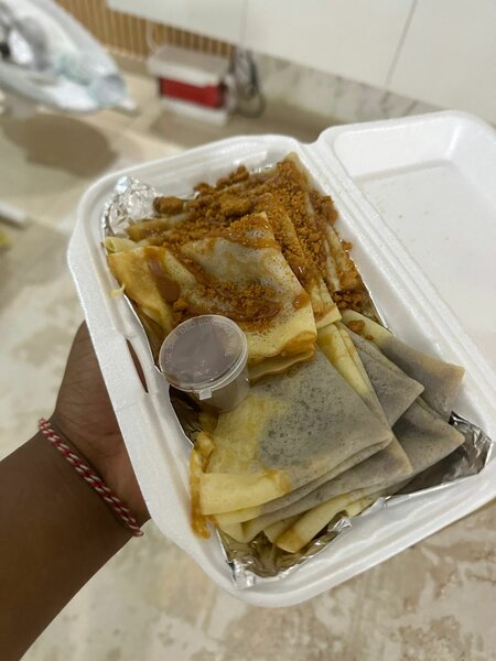 Crêpes spéculos, nutella