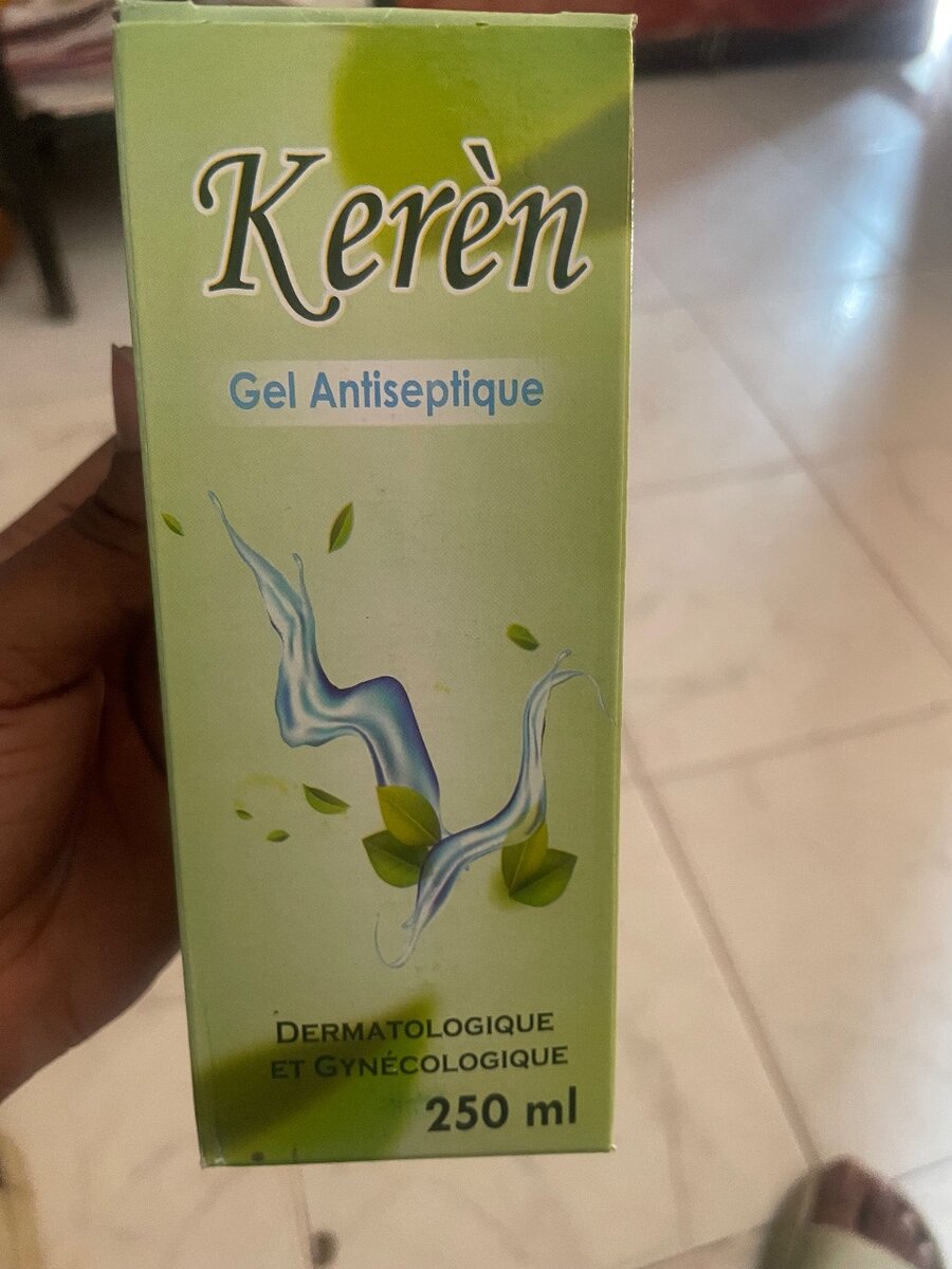 Gel douche antiseptique