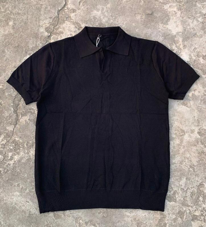 Plain Colored Knit Shirt