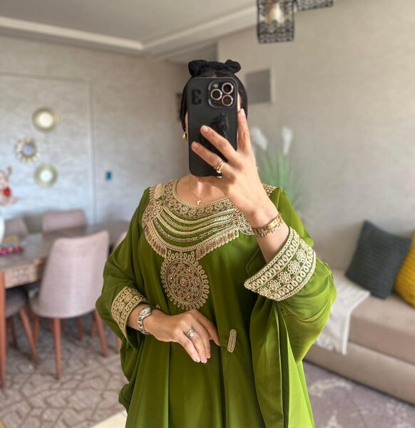 Robe Caftan Élégante Femme