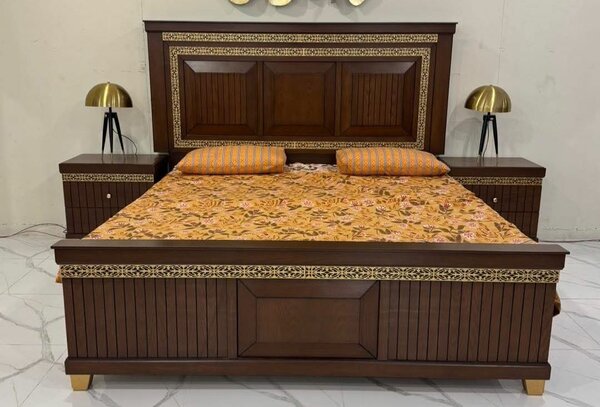 Shesham only bed naturalPolish