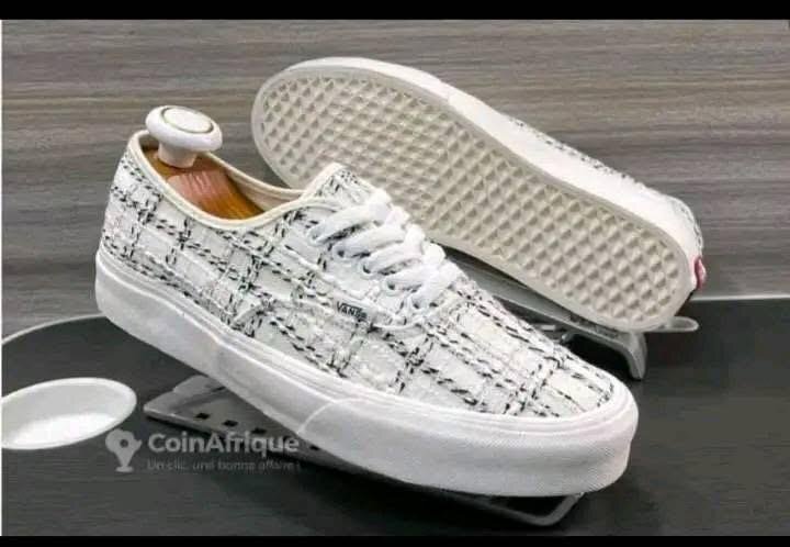 Baskets en Toile à Carreaux