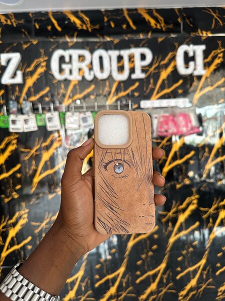 Étui en cuir pour iPhone