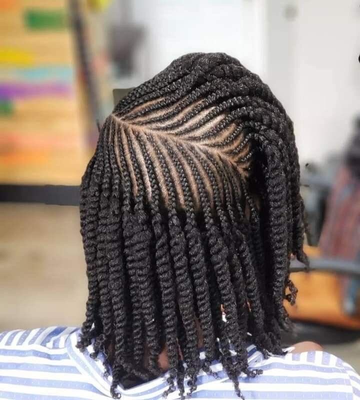 Touffe naturelle pour twist