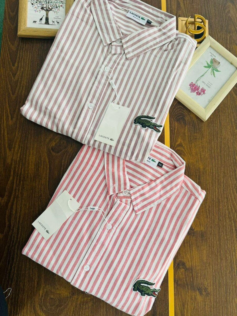 Chemises à rayures élégantes