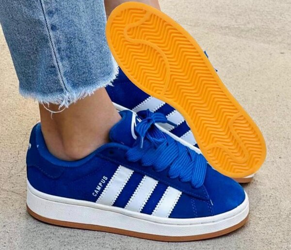 Baskets bleues Campus