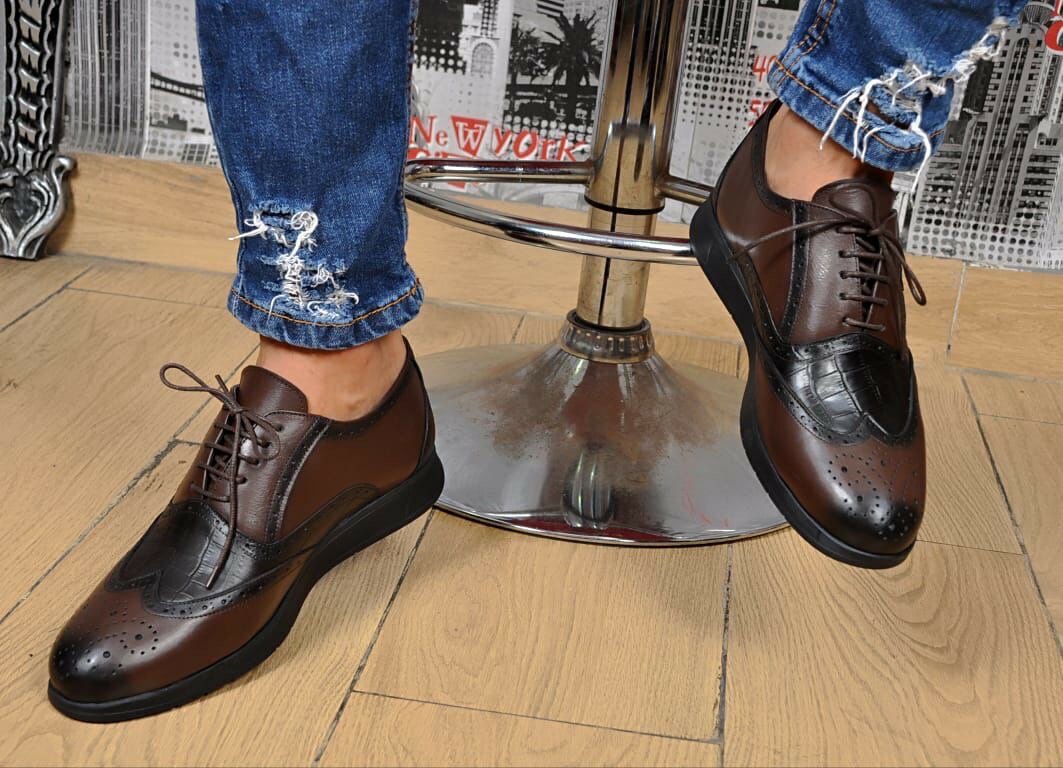 Chaussures habillées en cuir pour hommes